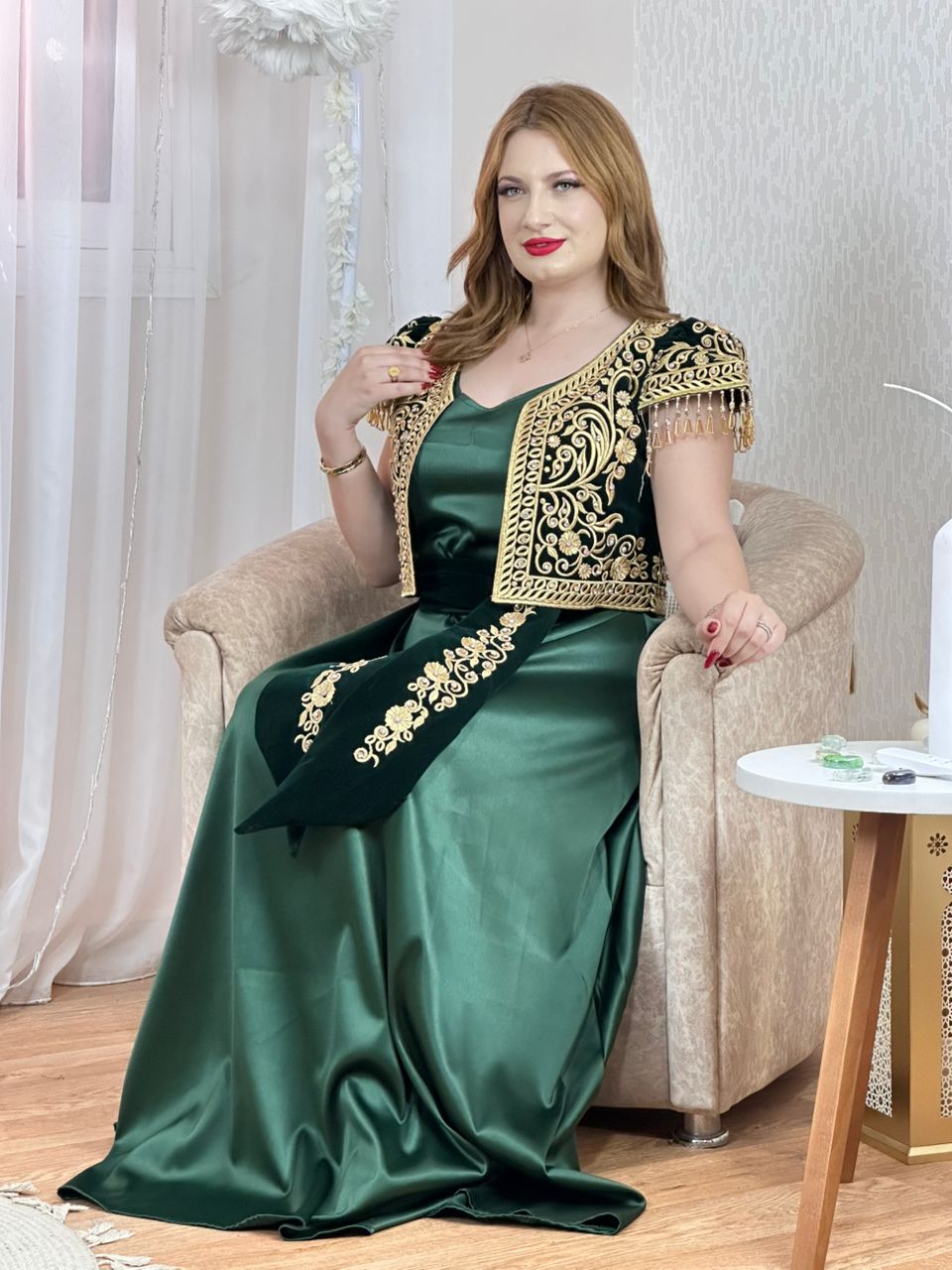 كراكو جزائري - جودة عالية مع حزام مطرز - الصورة 4