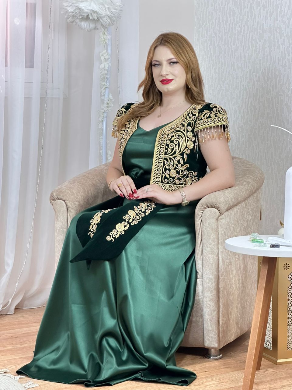 كراكو جزائري - جودة عالية مع حزام مطرز - الصورة 5