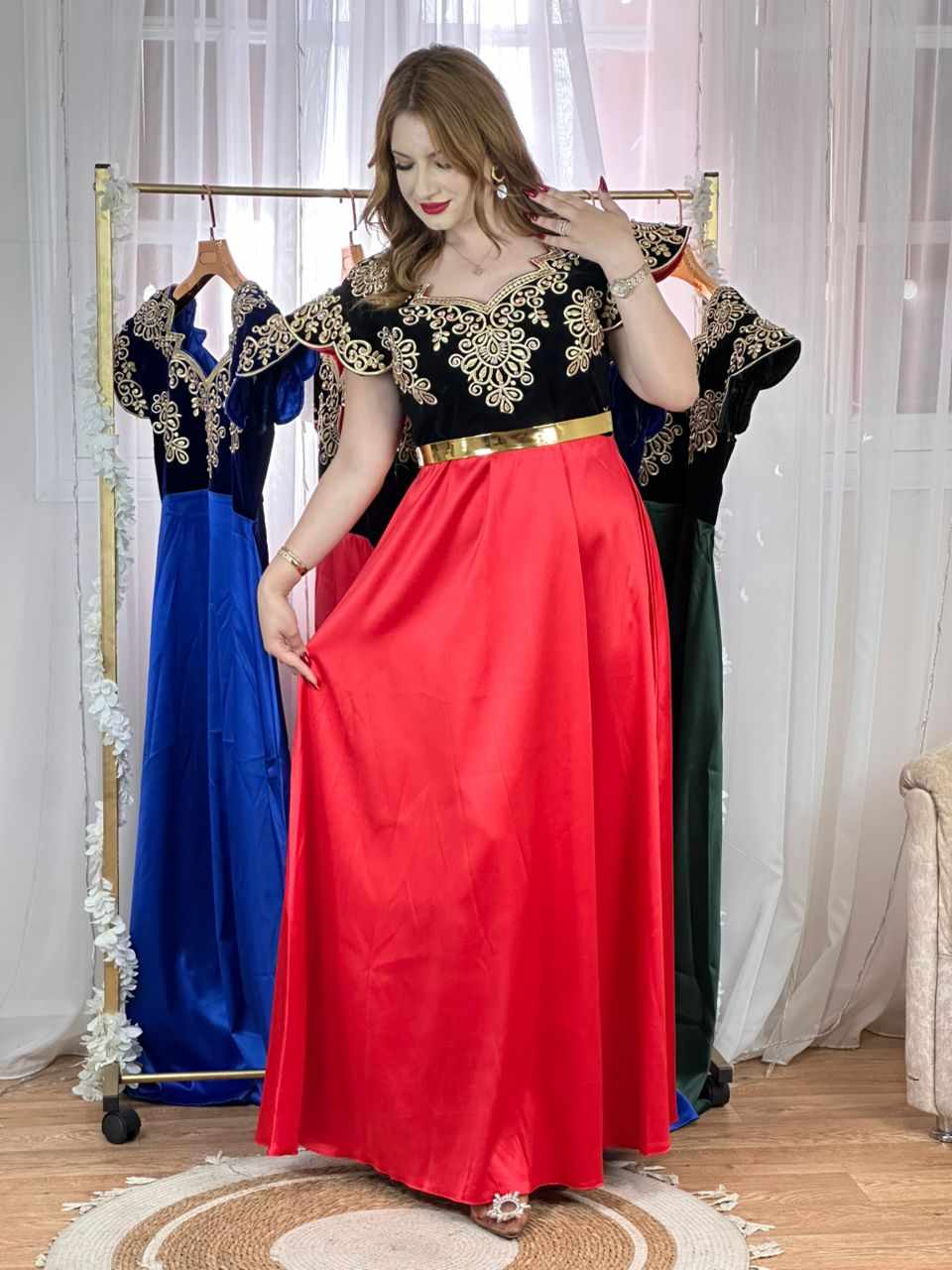 كراكو جزائري - جودة عالية مع حزام مطرز - الصورة 6